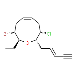ChemSpider 2D Image | (3E)-12-epiobtusenyne | C15H20BrClO