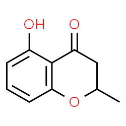 ChemSpider 2D Image | 5-Hydroxy-2-methylchroman-4-one | C10H10O3