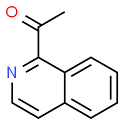 ChemSpider 2D Image | 1-(1-Isoquinolinyl)ethanone | C11H9NO