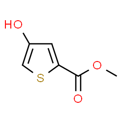 ChemSpider 2D Image | Methyl 4-hydroxythiophene-2-carboxylate | C6H6O3S