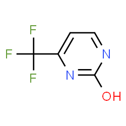 ChemSpider 2D Image | 4-(trifluoromethyl)pyrimidin-2-ol | C5H3F3N2O