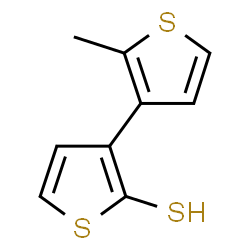 ChemSpider 2D Image | 2'-Methyl-3,3'-bithiophene-2-thiol | C9H8S3