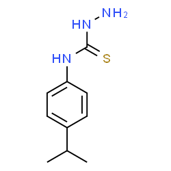 ChemSpider 2D Image | N-(4-Isopropylphenyl)hydrazinecarbothioamide | C10H15N3S
