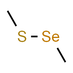 ChemSpider 2D Image | Dimethyl selenylsulfide | C2H6SSe