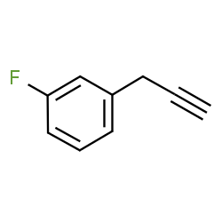 ChemSpider 2D Image | 1-Fluoro-3-(2-propyn-1-yl)benzene | C9H7F