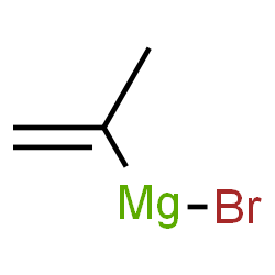 ChemSpider 2D Image | Bromo(isopropenyl)magnesium | C3H5BrMg