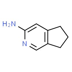ChemSpider 2D Image | 6,7-dihydro-5H-cyclopenta[d]pyridin-3-amine | C8H10N2