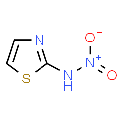 ChemSpider 2D Image | N-Nitro-1,3-thiazol-2-amine | C3H3N3O2S