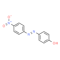 ChemSpider 2D Image | 4-(4-NITROPHENYLAZO)PHENOL | C12H9N3O3