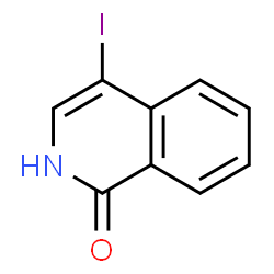 ChemSpider 2D Image | 4-Iodo-1(2H)-isoquinolinone | C9H6INO