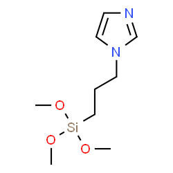 ChemSpider 2D Image | N-(TRIMETHOXYSILYLPROPYL)IMIDAZOLE | C9H18N2O3Si