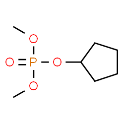 ChemSpider 2D Image | Cyclopentyl dimethyl phosphate | C7H15O4P