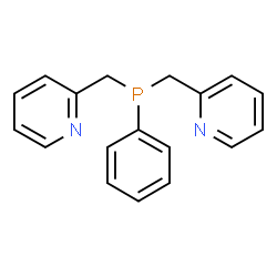 ChemSpider 2D Image | bis(2-picolyl)phenylphosphine | C18H17N2P