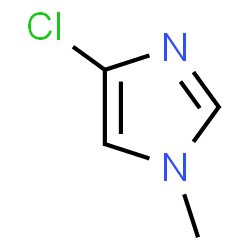 ChemSpider 2D Image | 1-methyl-4-chloroimidazole | C4H5ClN2