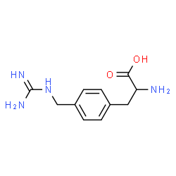 ChemSpider 2D Image | para-Guanidino-methylphenylalanine | C11H16N4O2