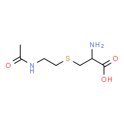 ChemSpider 2D Image | S-(2-Acetamidoethyl)cysteine | C7H14N2O3S