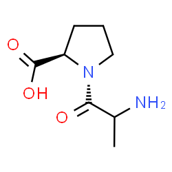 ChemSpider 2D Image | ala-d-pro | C8H14N2O3