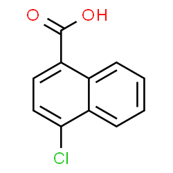 ChemSpider 2D Image | 4-Chloro-1-naphthoic acid | C11H7ClO2