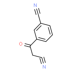 ChemSpider 2D Image | 3-Cyanobenzoylacetonitrile | C10H6N2O
