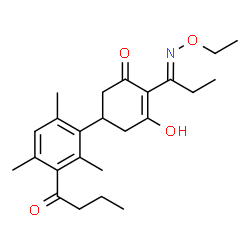 ChemSpider 2D Image | BUTROXYDIM | C24H33NO4