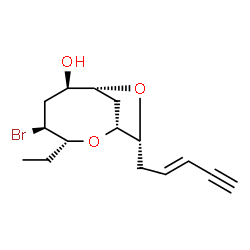 ChemSpider 2D Image | laurefucin | C15H21BrO3