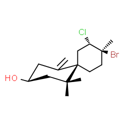 ChemSpider 2D Image | debromo-iso-obtusol | C15H24BrClO