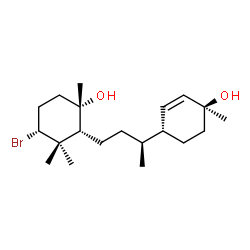 ChemSpider 2D Image | 14-bromoobtus-1-ene-3,11-diol | C20H35BrO2