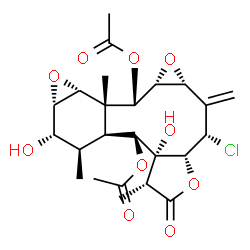 ChemSpider 2D Image | solenolide C | C24H31ClO10