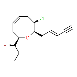 ChemSpider 2D Image | E-pinnatifidienyne | C15H20BrClO