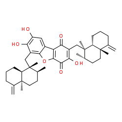 ChemSpider 2D Image | popolohuanone E | C42H54O6