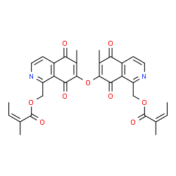 ChemSpider 2D Image | renierone B | C32H28N2O9