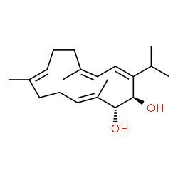ChemSpider 2D Image | sarcophytol J | C20H32O2