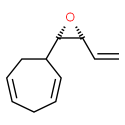 ChemSpider 2D Image | (2R,3S)-2-(2,5-Cycloheptadien-1-yl)-3-vinyloxirane | C11H14O