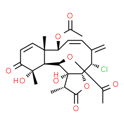 ChemSpider 2D Image | minabein-1 | C24H29ClO9