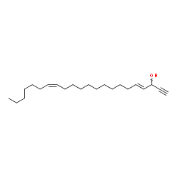 ChemSpider 2D Image | (4E,15Z)-4,15-Docosadien-1-yn-3-ol | C22H38O
