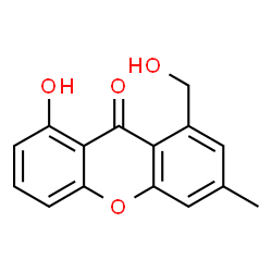 ChemSpider 2D Image | 1-hydroxy-methyl-(hydroxymethyl)xanthone | C15H12O4