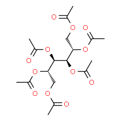 ChemSpider 2D Image | L-Iditol hexaacetate | C18H26O12