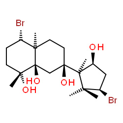 ChemSpider 2D Image | neoirietetraol | C20H34Br2O4