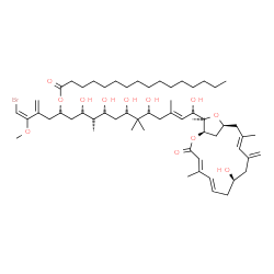 ChemSpider 2D Image | phormidolide | C59H97BrO12