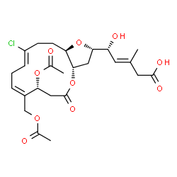 ChemSpider 2D Image | biselide A | C25H33ClO10