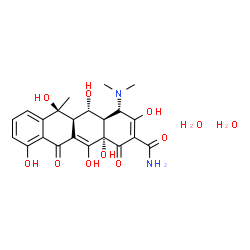 ChemSpider 2D Image | Oxytetracycline dihydrate | C22H28N2O11