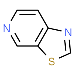 ChemSpider 2D Image | [1,3]Thiazolo[5,4-c]pyridine | C6H4N2S