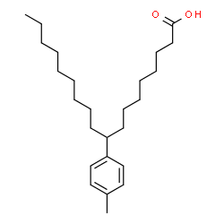 ChemSpider 2D Image | 9-(4-Methylphenyl)octadecanoic acid | C25H42O2