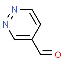 ChemSpider 2D Image | 4-Pyridazinecarbaldehyde | C5H4N2O