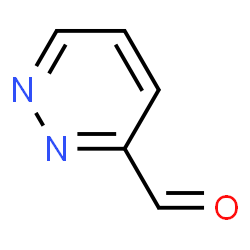 ChemSpider 2D Image | 3-Pyridazinecarbaldehyde | C5H4N2O