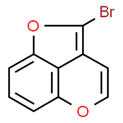 ChemSpider 2D Image | 2-Bromofuro[4,3,2-de]chromene | C10H5BrO2