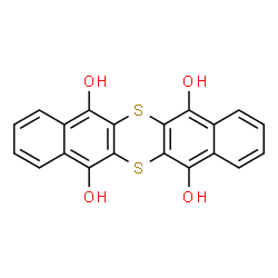 ChemSpider 2D Image | Dibenzo[b,i]thianthrene-5,7,12,14-tetrol | C20H12O4S2