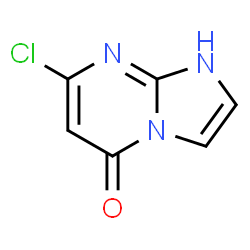 ChemSpider 2D Image | 7-Chloroimidazo[1,2-a]pyrimidin-5(1H)-one | C6H4ClN3O