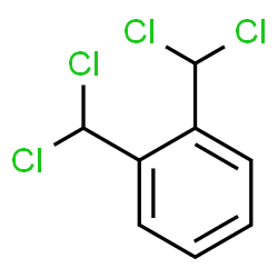 ChemSpider 2D Image | 1,2-BIS(DICHLOROMETHYL)BENZENE | C8H6Cl4
