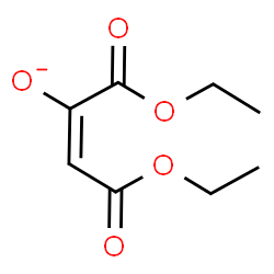 ChemSpider 2D Image | (2E)-1,4-Diethoxy-1,4-dioxo-2-buten-2-olate | C8H11O5